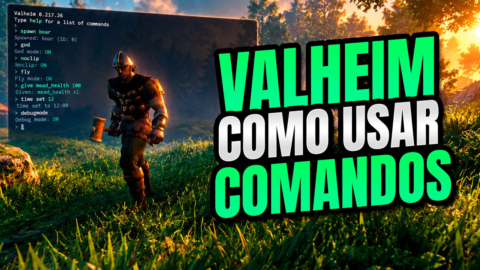 Lista completa de comandos do Valheim 1.0